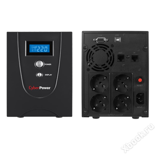 CyberPower VALUE1200ELCD вид спереди