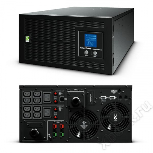 CyberPower PR6000ELCDRTXL5U вид спереди