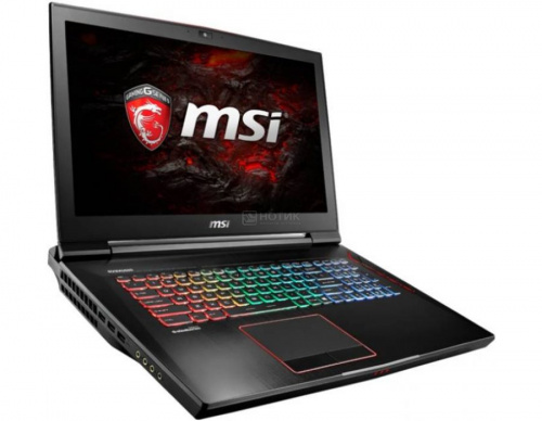 Ноутбук для игр MSI GT75 8SG-237RU Titan 9S7-17A611-237 вид сбоку