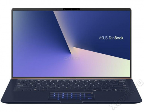 ASUS Zenbook 14 UX433FN-A5021T 90NB0JQ1-M04600 вид спереди