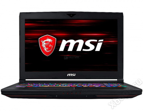 Ноутбук для игр MSI GT63 8SF-031RU Titan 9S7-16L511-031 вид спереди