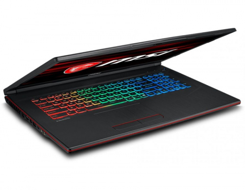 Игровой мощный ноутбук MSI GP73 8RE-470RU Leopard 9S7-17C522-470 вид сбоку