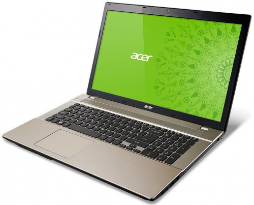 Acer Aspire V3-772G-54206G1TMamm Золотистый вид сбоку